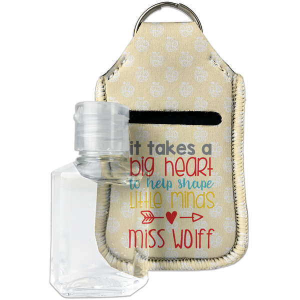 Custom Teacher Gift Hand Sanitizer & Keychain Holder (Personalized)