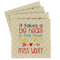 Teacher Quote Set of 4 Sandstone Coasters - Front View