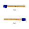 Teacher Quote Silicone Brushes - Blue - APPROVAL
