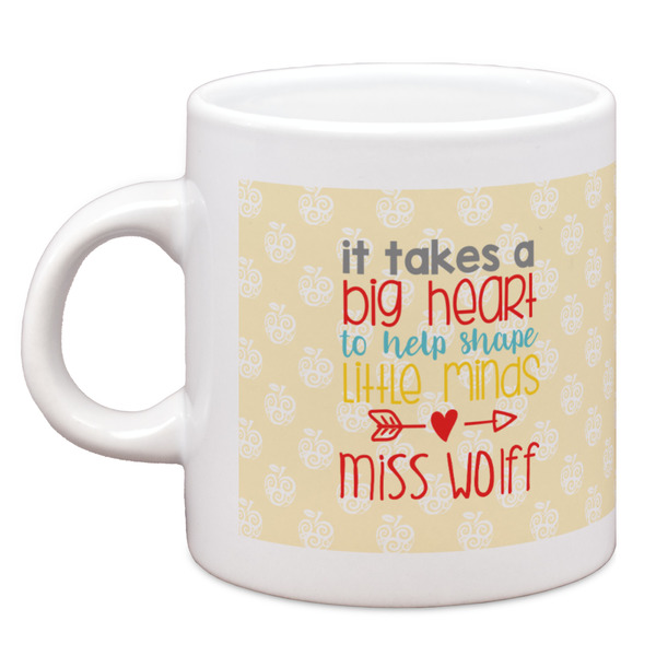 Teacher Quote Single Shot Espresso Cup - Single Front