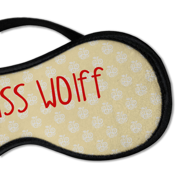 Teacher Quote Sleeping Eye Mask - DETAIL Large