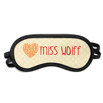 Teacher Gift Sleeping Eye Mask - Small (Personalized)