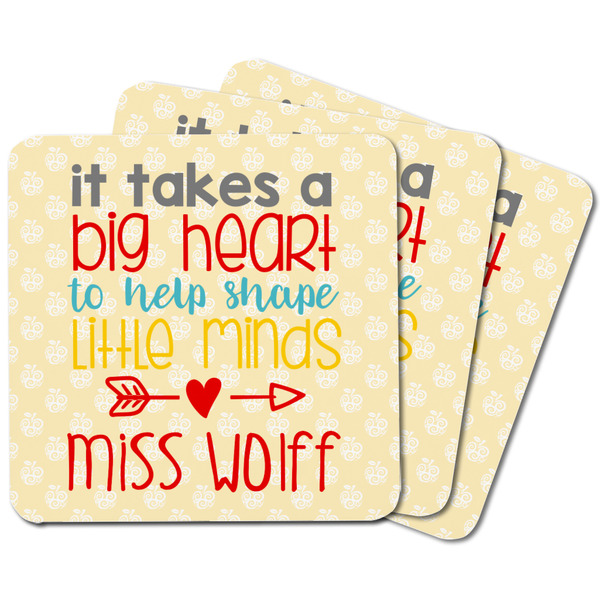 Teacher Quote Square Fridge Magnet - MAIN