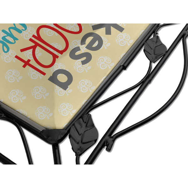 Teacher Quote Square Trivet - Detail