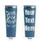 Teacher Quote Steel Blue RTIC Everyday Tumbler - 28 oz. - Front and Back