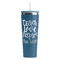 Teacher Quote Steel Blue RTIC Everyday Tumbler - 28 oz. - Front