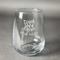 Teacher Gift Stemless Wine Glass - Laser Engraved- Single (Personalized)