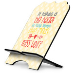 Teacher Gift Stylized Tablet Stand (Personalized)