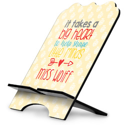 Teacher Gift Stylized Tablet Stand (Personalized)