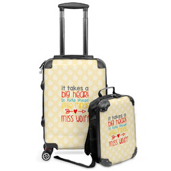 Teacher Gift Kids 2-Piece Luggage Set - Suitcase & Backpack (Personalized)