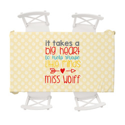 Teacher Gift Tablecloth - 58" x 102" (Personalized)