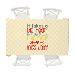 Teacher Gift Tablecloth - 58" x 102" (Personalized)