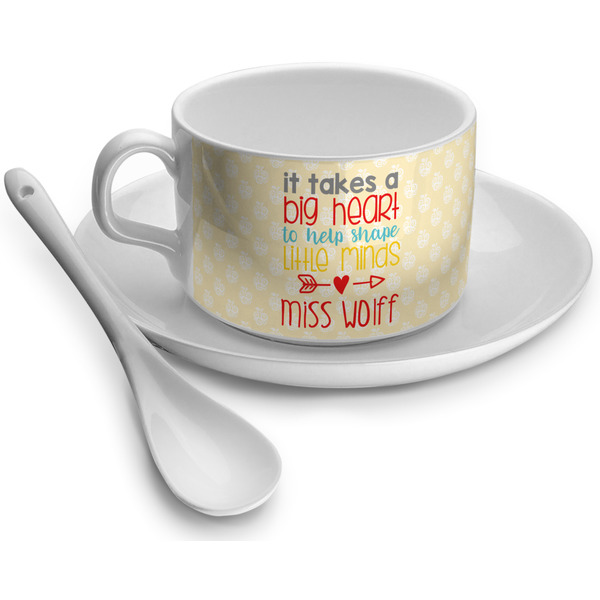 Custom Teacher Gift Tea Cup - Single (Personalized)