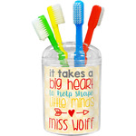 Teacher Quote Toothbrush Holder (Personalized)