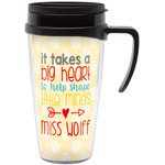 Teacher Gift Acrylic Travel Mug with Handle (Personalized)