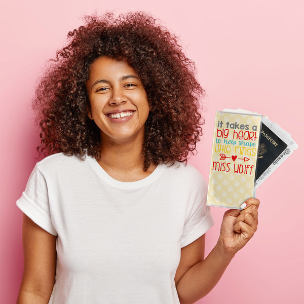 Teacher Quote Vinyl Document Holder - LIFESTYLE