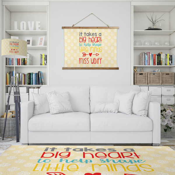 Teacher Quote Wall Hanging Tapestry - IN CONTEXT