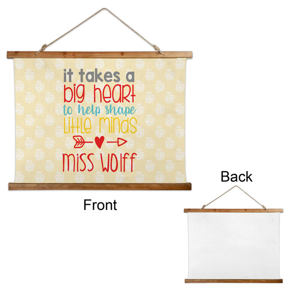 Teacher Quote Wall Hanging Tapestry - Landscape - APPROVAL