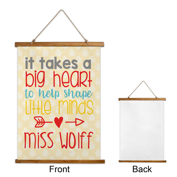 Teacher Quote Wall Hanging Tapestry - Portrait - APPROVAL