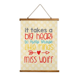 Teacher Quote Wall Hanging Tapestry (Personalized)