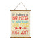 Teacher Gift Wall Hanging Tapestry (Personalized)