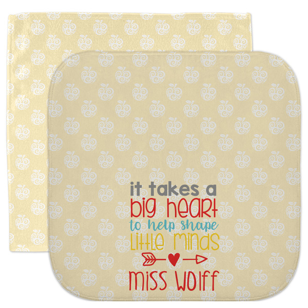 Custom Teacher Gift Facecloth / Wash Cloth (Personalized)
