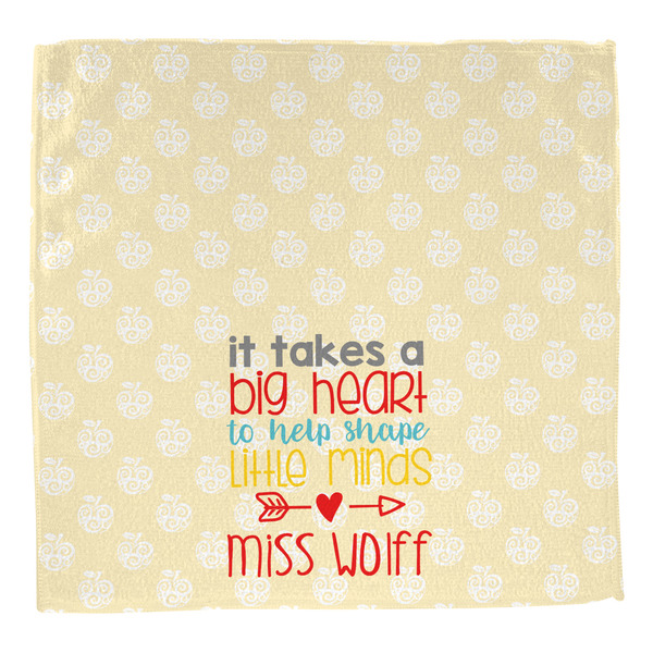 Teacher Quote Washcloth - Front - No Soap