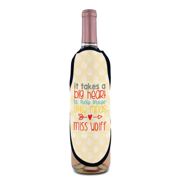 Teacher Quote Wine Bottle Apron - IN CONTEXT