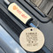 Teacher Quote Wood Luggage Tags - Round - Lifestyle