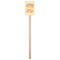 Teacher Quote Wooden 6.25" Stir Stick - Rectangular - Single Stick