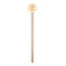 Teacher Quote Wooden 6" Stir Stick - Round - Single Stick