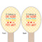 Teacher Quote Wooden Food Pick - Oval - Double Sided - Front & Back