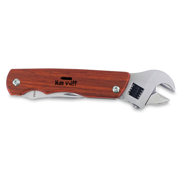 Custom Teacher Gift Wrench Multi-Tool - Single-Sided (Personalized)