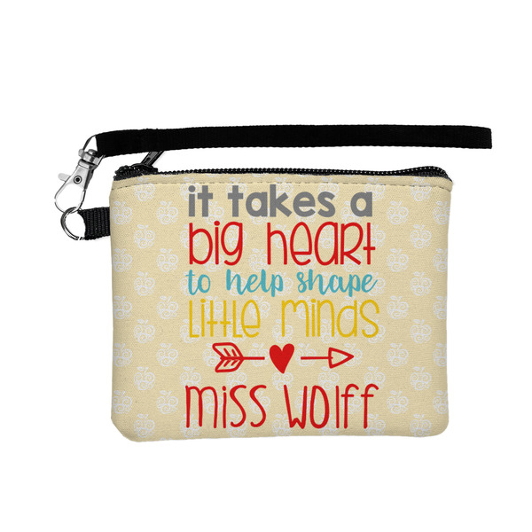 Custom Teacher Gift Wristlet ID Case (Personalized)
