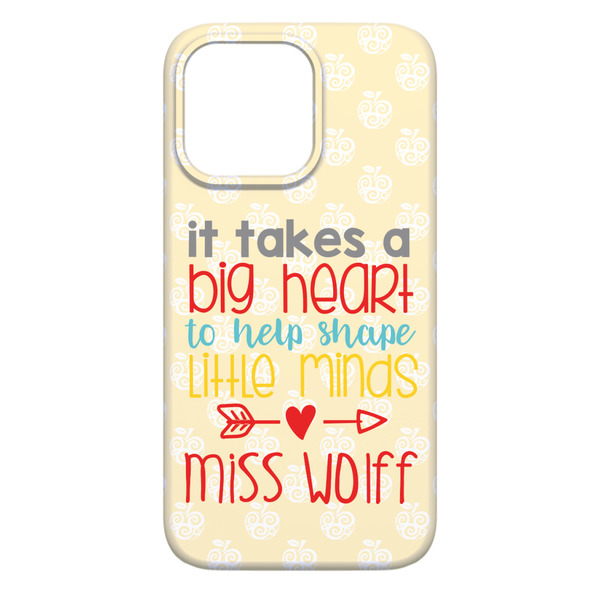 Teacher Quote iPhone 13 Pro Max Case - Back