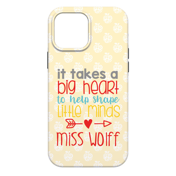 Teacher Quote iPhone 13 Pro Max Tough Case - Back