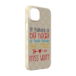 Teacher Gift iPhone Case - Plastic - iPhone 14 (Personalized)