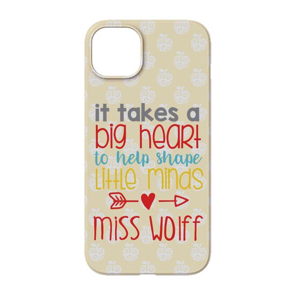 Teacher Quote iPhone 14 Case - Back