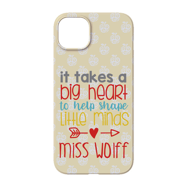 Teacher Quote iPhone 14 Pro Case - Back