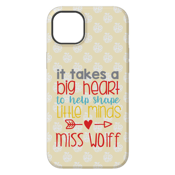 Teacher Quote iPhone 14 Pro Max Tough Case - Back