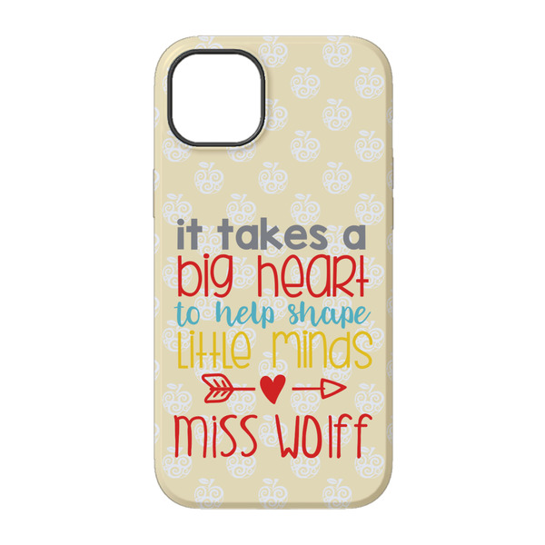 Teacher Quote iPhone 14 Pro Tough Case - Back