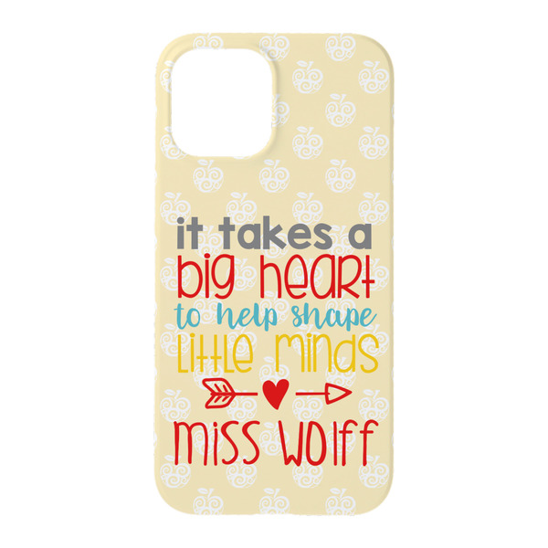 Teacher Quote iPhone 15 Pro Case - Back