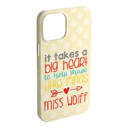 Teacher Gift iPhone Case - Plastic (Personalized)