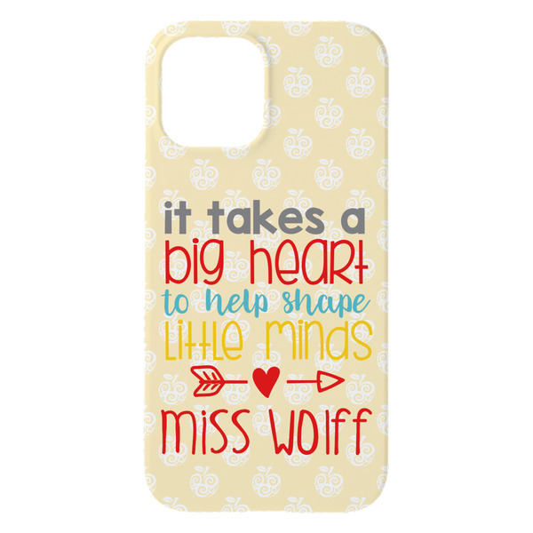 Teacher Quote iPhone 15 Pro Max Case - Back