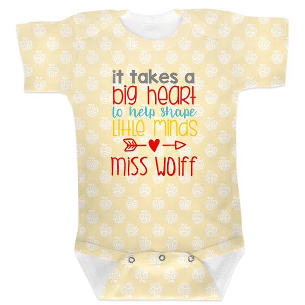 Custom Teacher Gift Baby Bodysuit - 6-12 Month (Personalized)