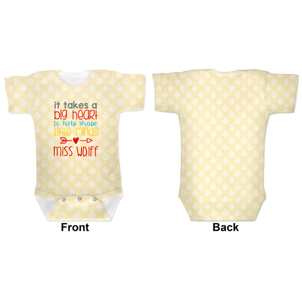 Teacher Quotes and Sayings Baby Bodysuit Approval