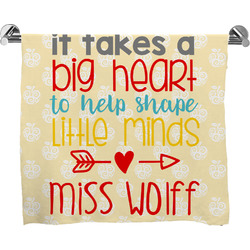 Teacher Gift Bath Towel (Personalized)