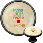 Teacher Gift Cabinet Knob - Black (Personalized)