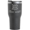 Teacher Quotes and Sayings Black RTIC Tumbler (Front)