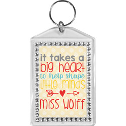 Teacher Gift Bling Keychain (Personalized)